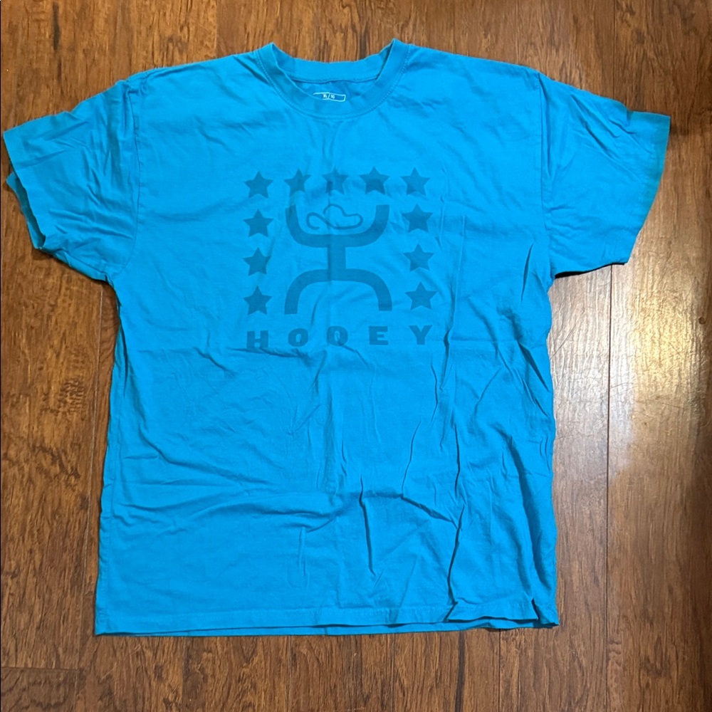 Hooey Turquoise Graphic Tee with Star Logo